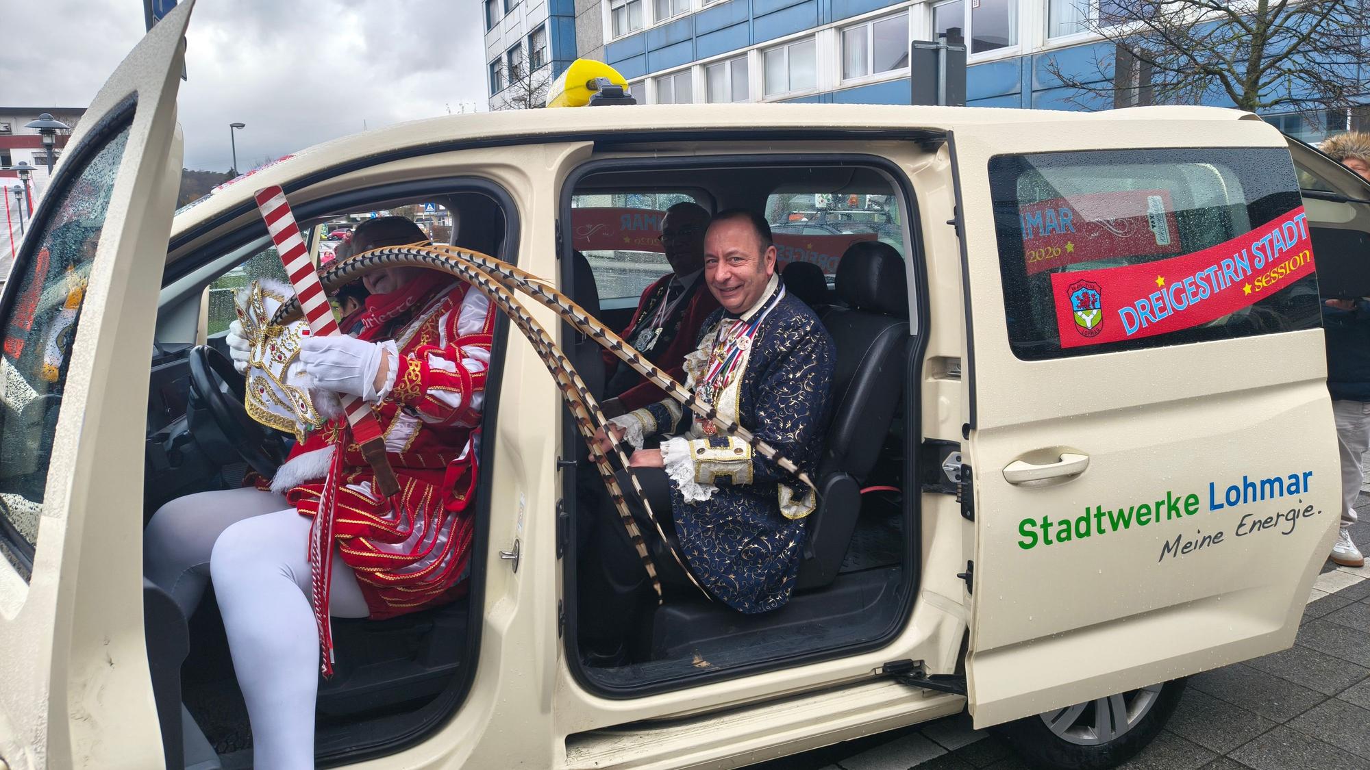 Rathauserstürmung Lohmar am Rosenmontag