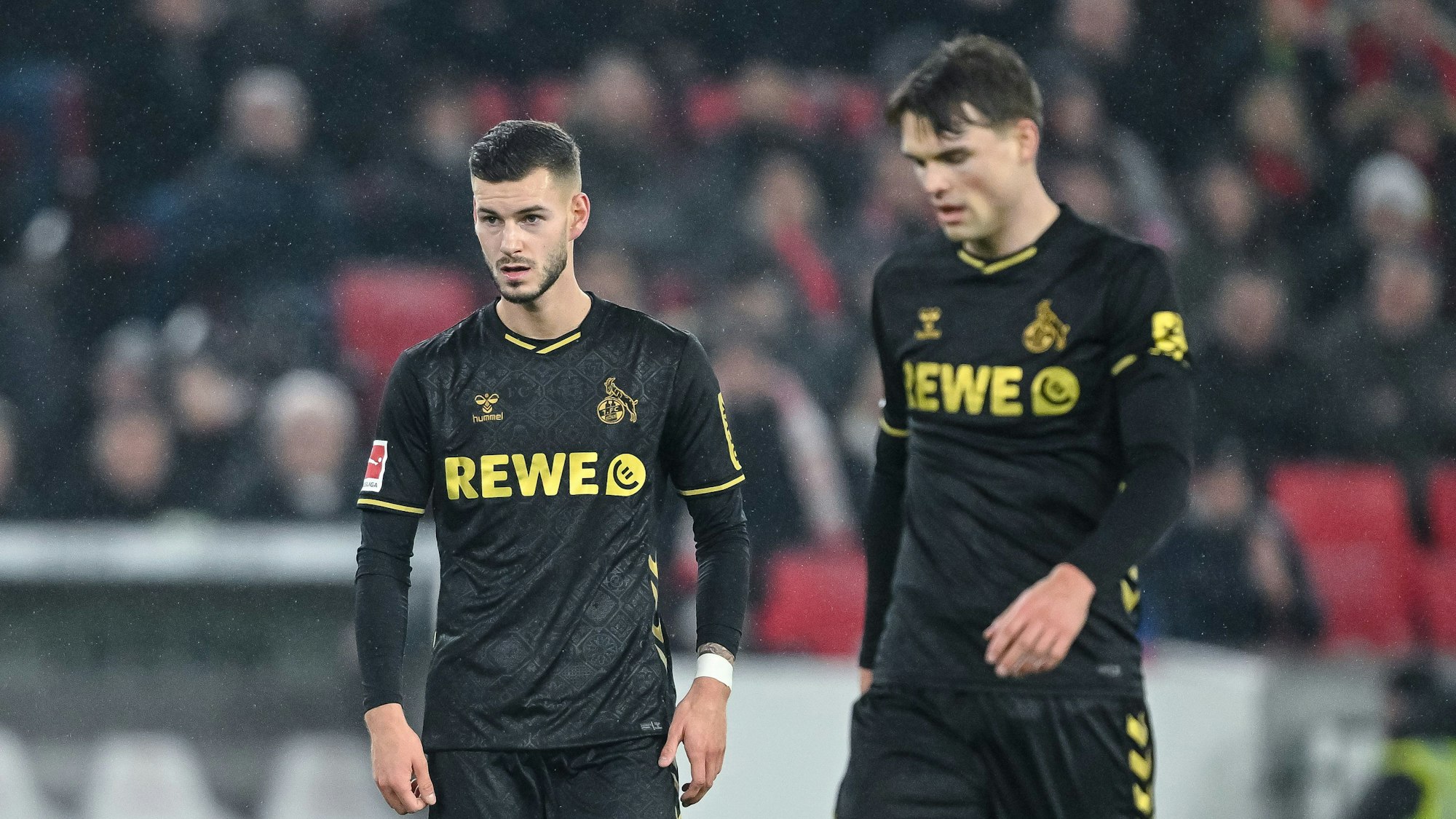 Tom Krauß und Joel Schmied am Samstag in Stuttgart