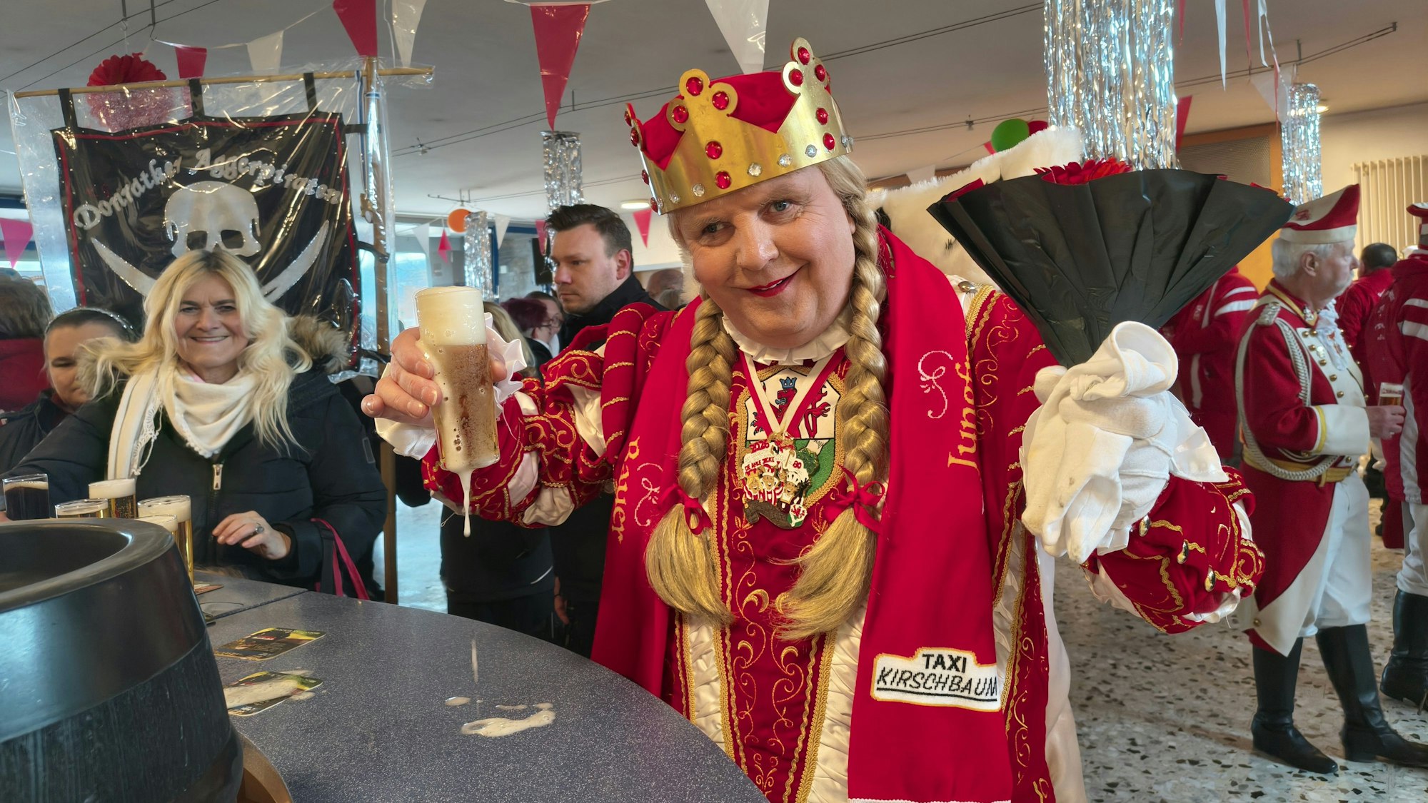 Rathauserstürmung Lohmar am Rosenmontag