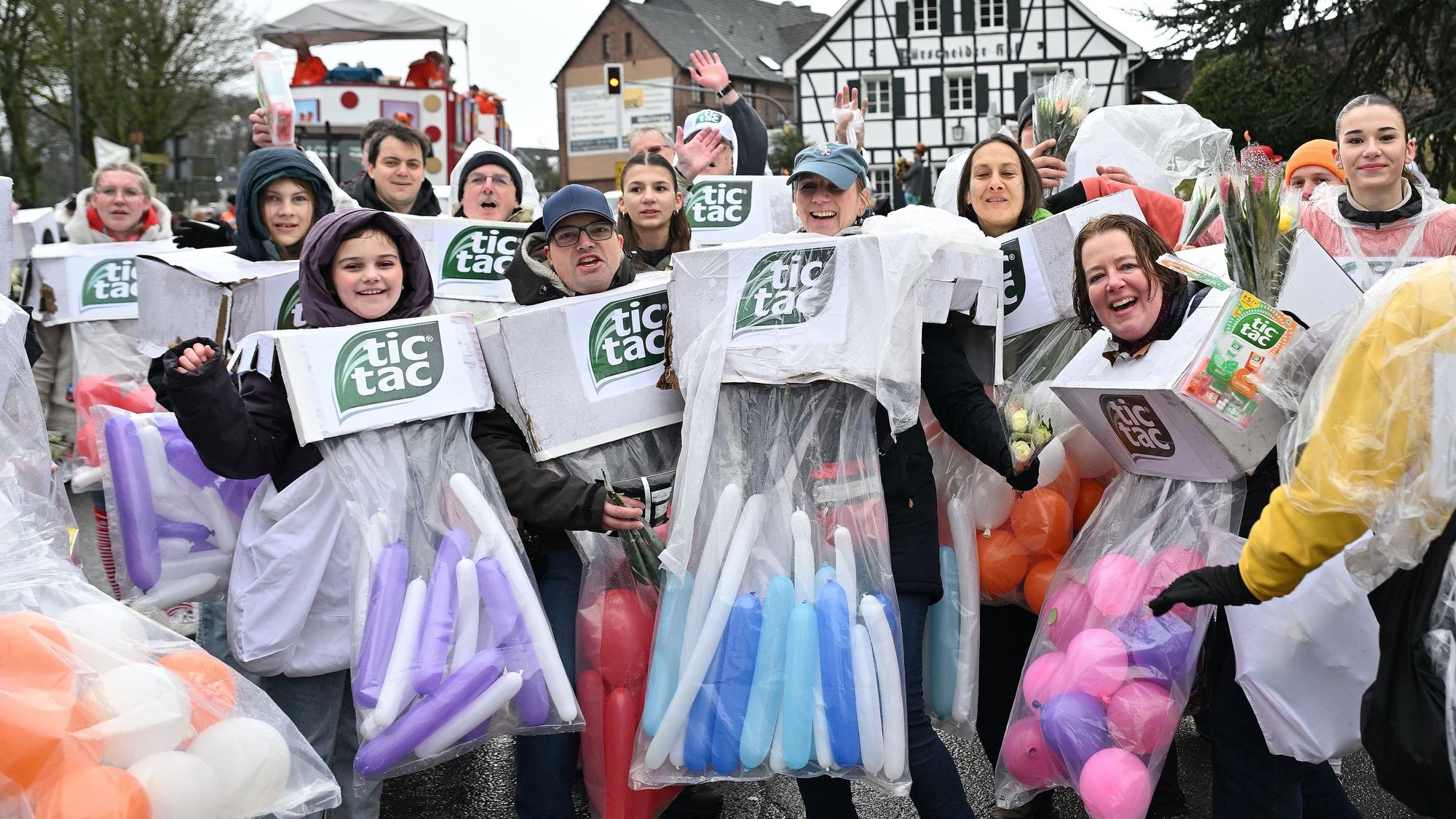 Das Foto zeigt die TicTac-er der Kapellengemeinschaft Spitze