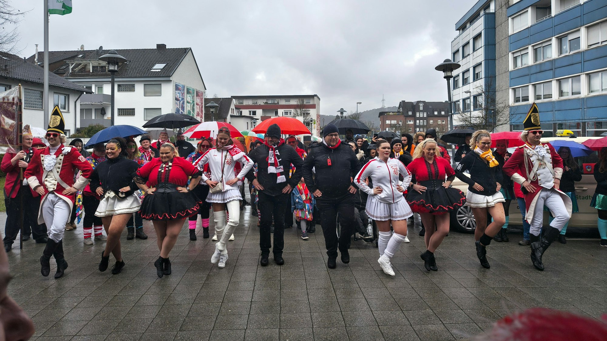 Rathauserstürmung Lohmar am Rosenmontag