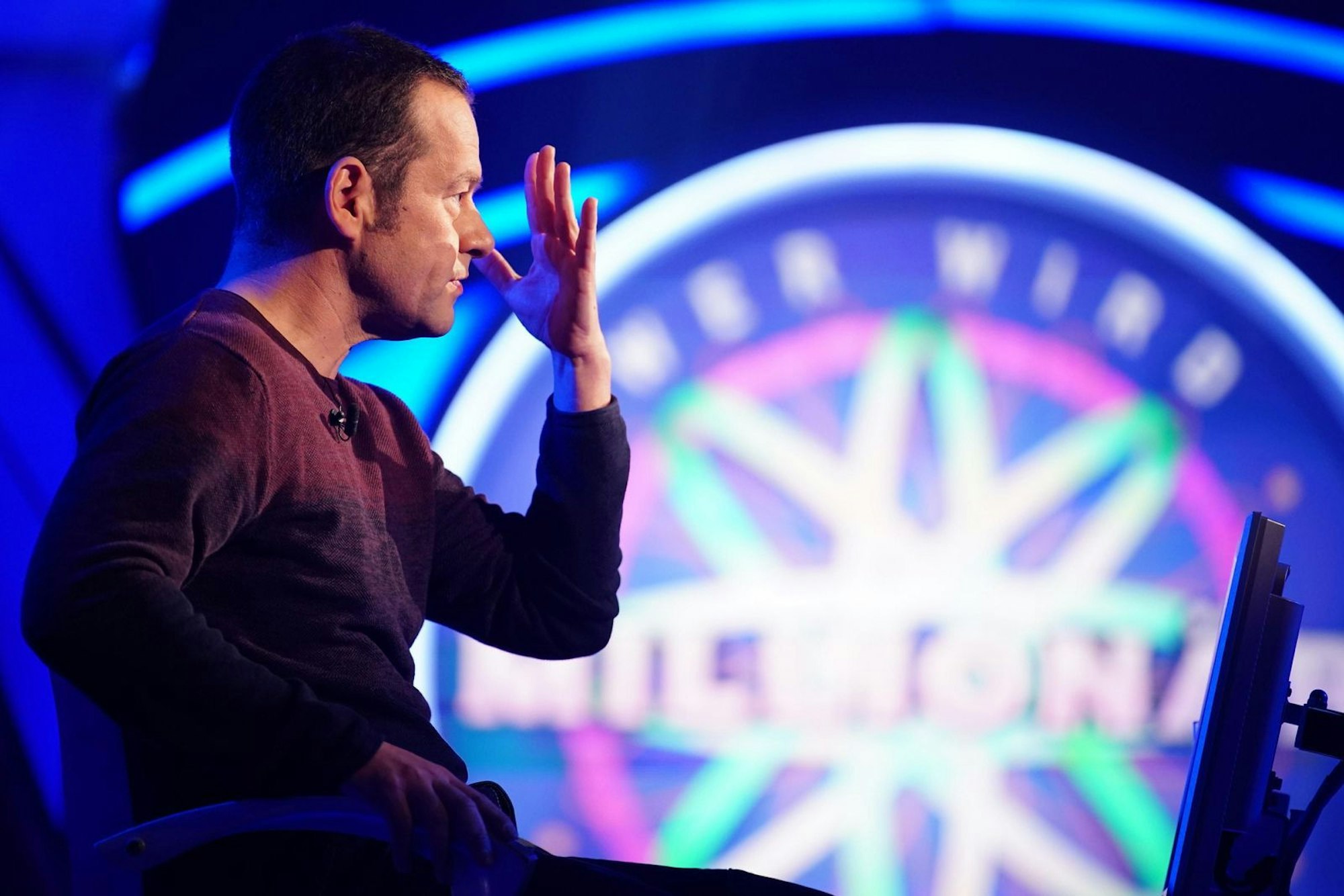 Überhangkandidat Peter Wachsmuth aus Wedemark in Niedersachsen erspielte 64.000 Euro. (Bild: RTL / Stefan Gregorowius)