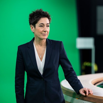 Dunja Hayali moderiert im „heute journal“. (Archivfoto)