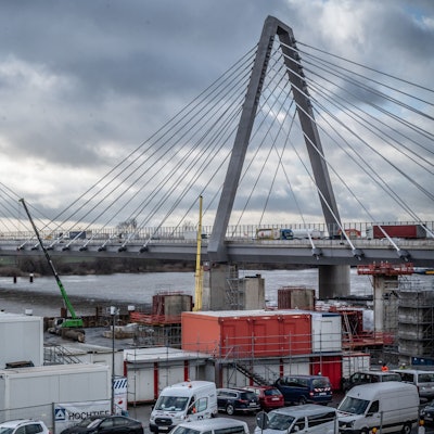 Leverkusener Brücke, Autobahnbrücke. Bild: Ralf Krieger