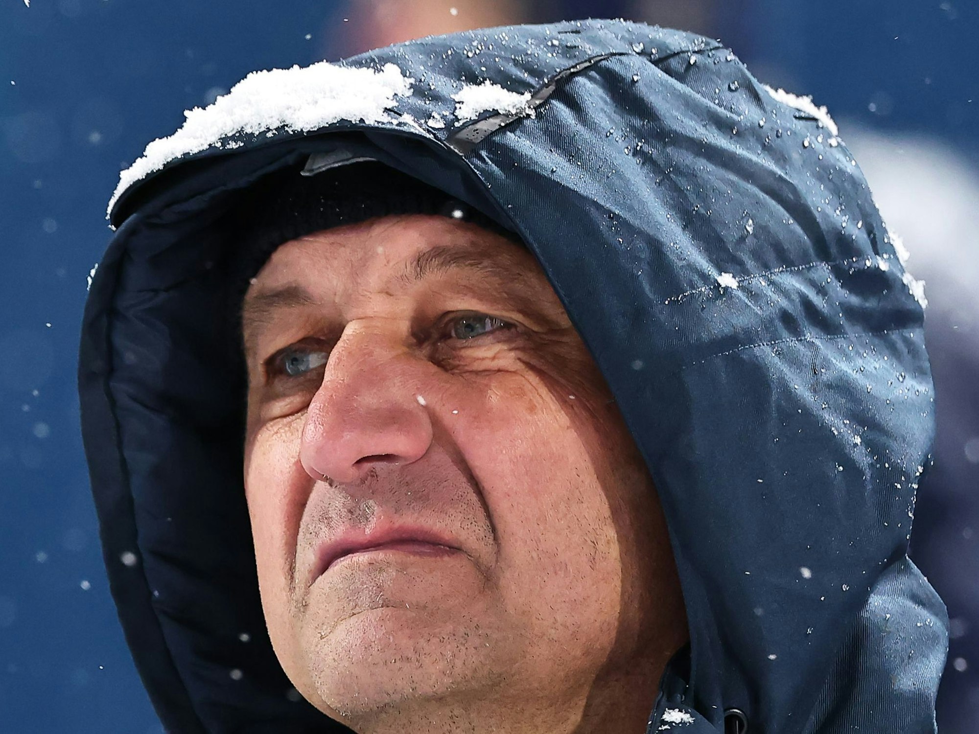 Fis-Renndirektor Sandro Pertile sieht sich nach dem Abbruch Kritik ausgesetzt.