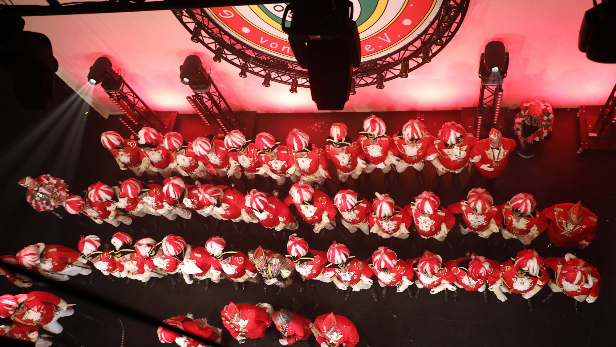 Steht seit 60 Jahren fest hinter jedem Dreigestirn: die Prinzengarde,