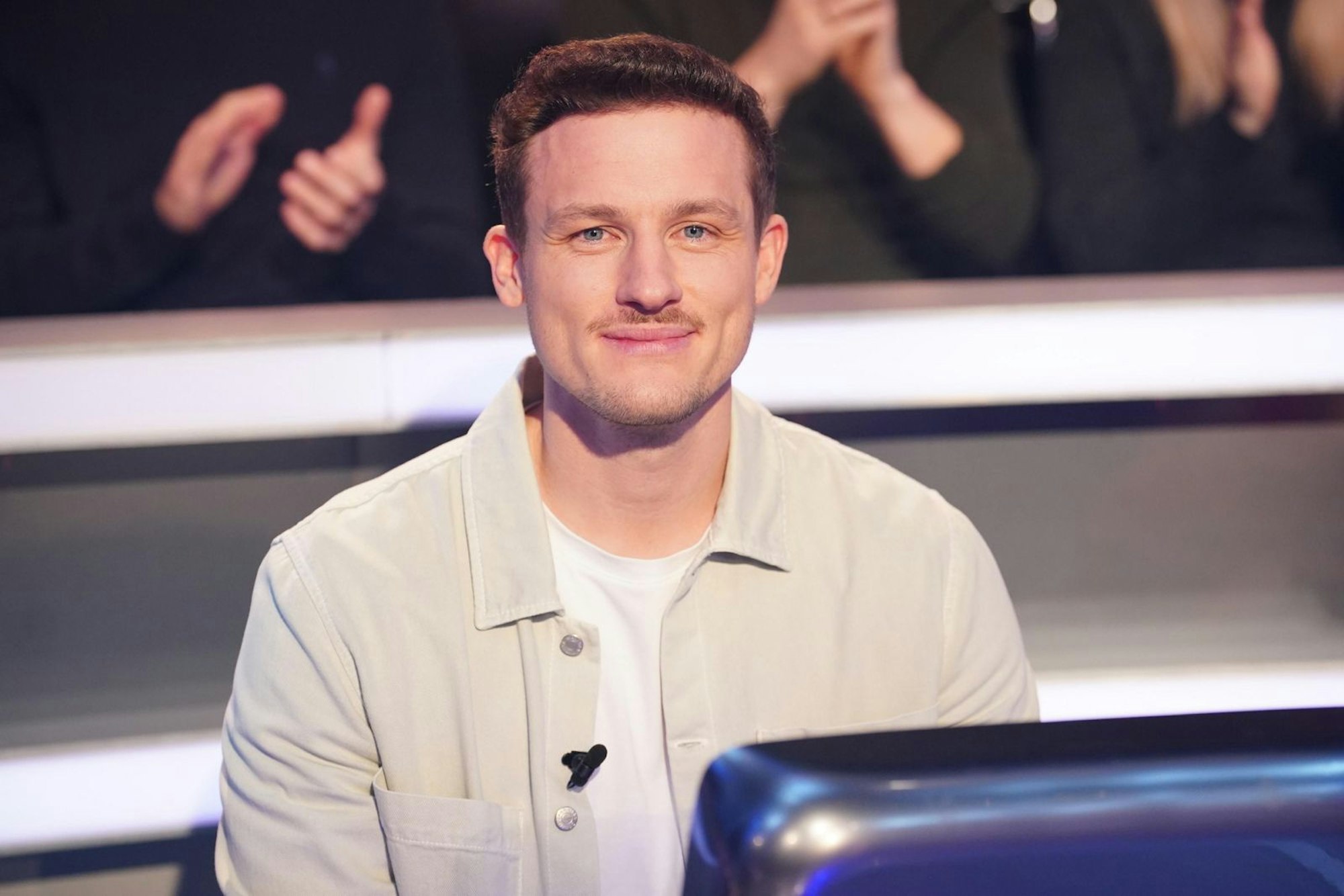 Maximilian Sonntag aus Neu-Ulm arbeitet in Baden-Württemberg als PR-Referent. Er darf nächstes Mal um 2.000 Euro weiterspielen. (Bild: RTL / Stefan Gregorowius)