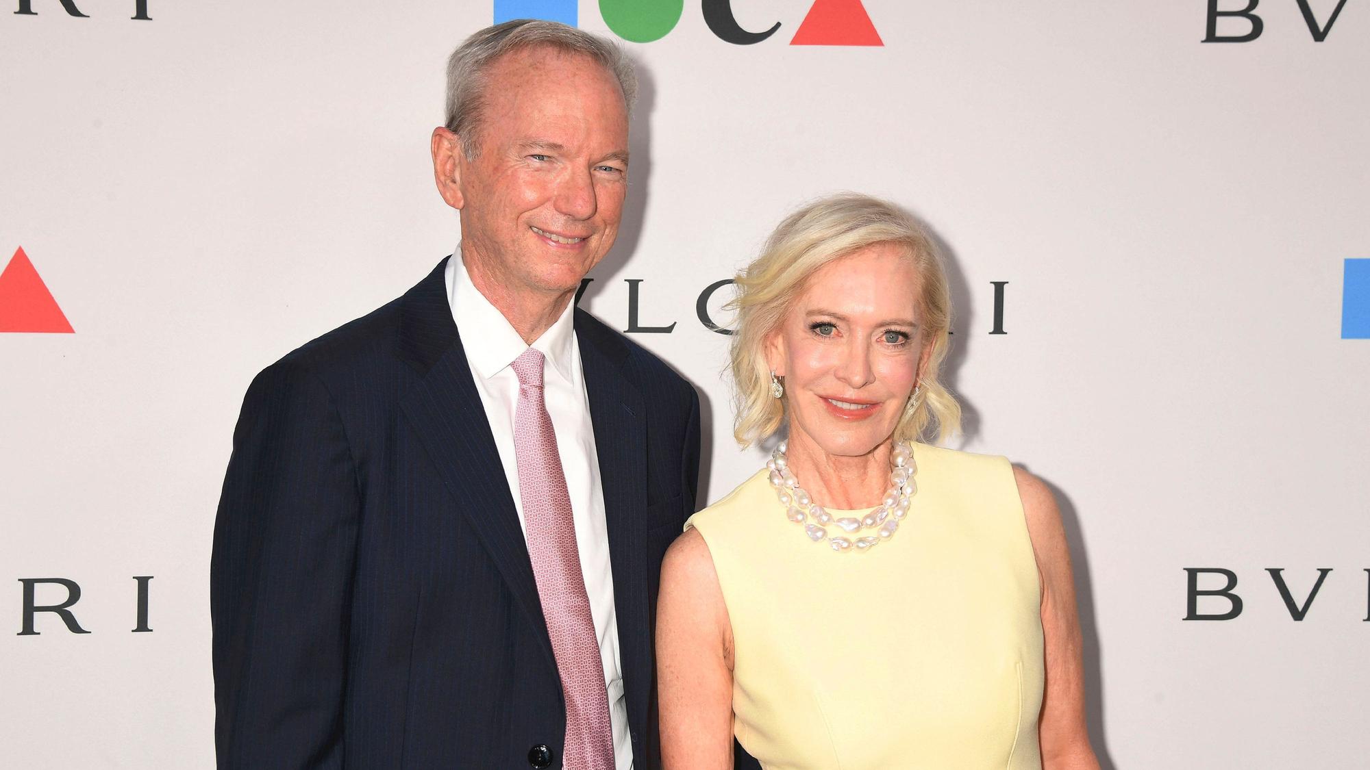Eric Schmidt mit seiner Ehefrau Wendy Schmidt. (Archivfoto)