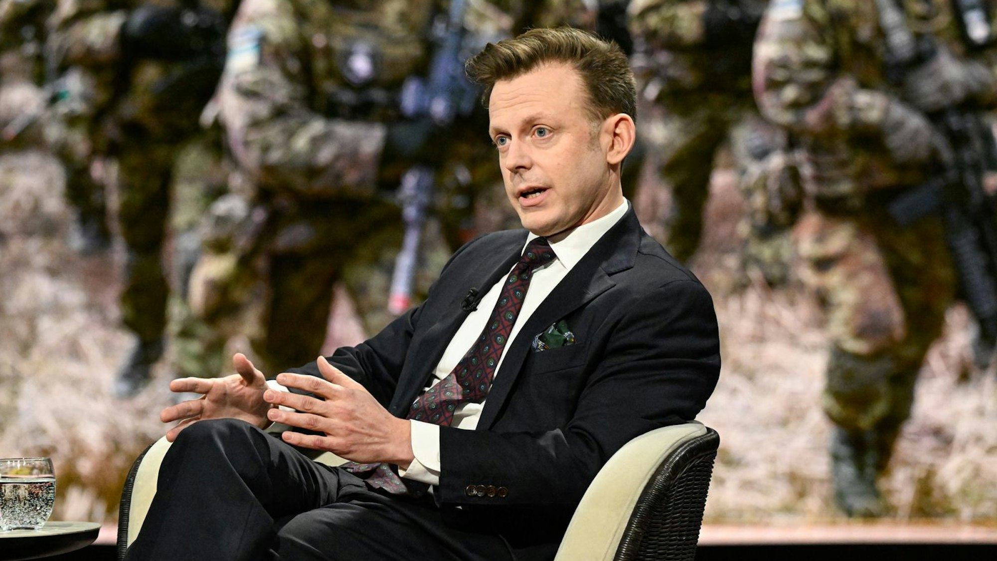 Militäranalyst Franz-Stefan Gady erklärte bei Markus Lanz: „Was ganz klar ist, ist, dass Europa nicht mehr die Top-Priorität der Vereinigten Staaten ist.“ (Bild: ZDF/ Markus Hertrich)