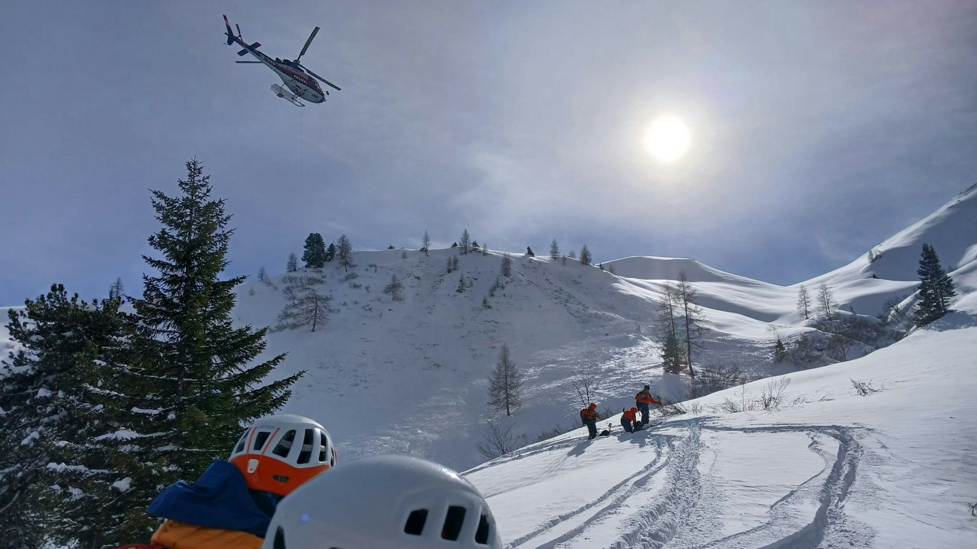 Zahlreiche Such- und Rettungseinsätze in Österreich.