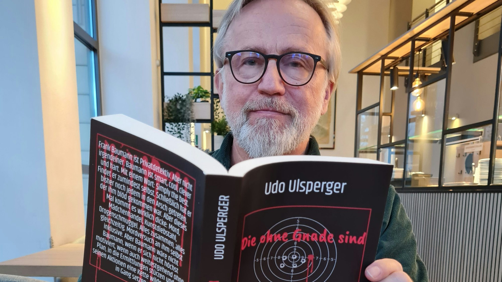 Udo Ulsperger mit seinem dritten Krimiroman: Die ohne Gnade sind