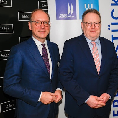 18.02.2026, Köln: Der Verein Arbeitgeber Köln und der Telekommunikationsanbieter Netcologne veranstalten ein Katerfrühstück. Foto: Uwe Weiser