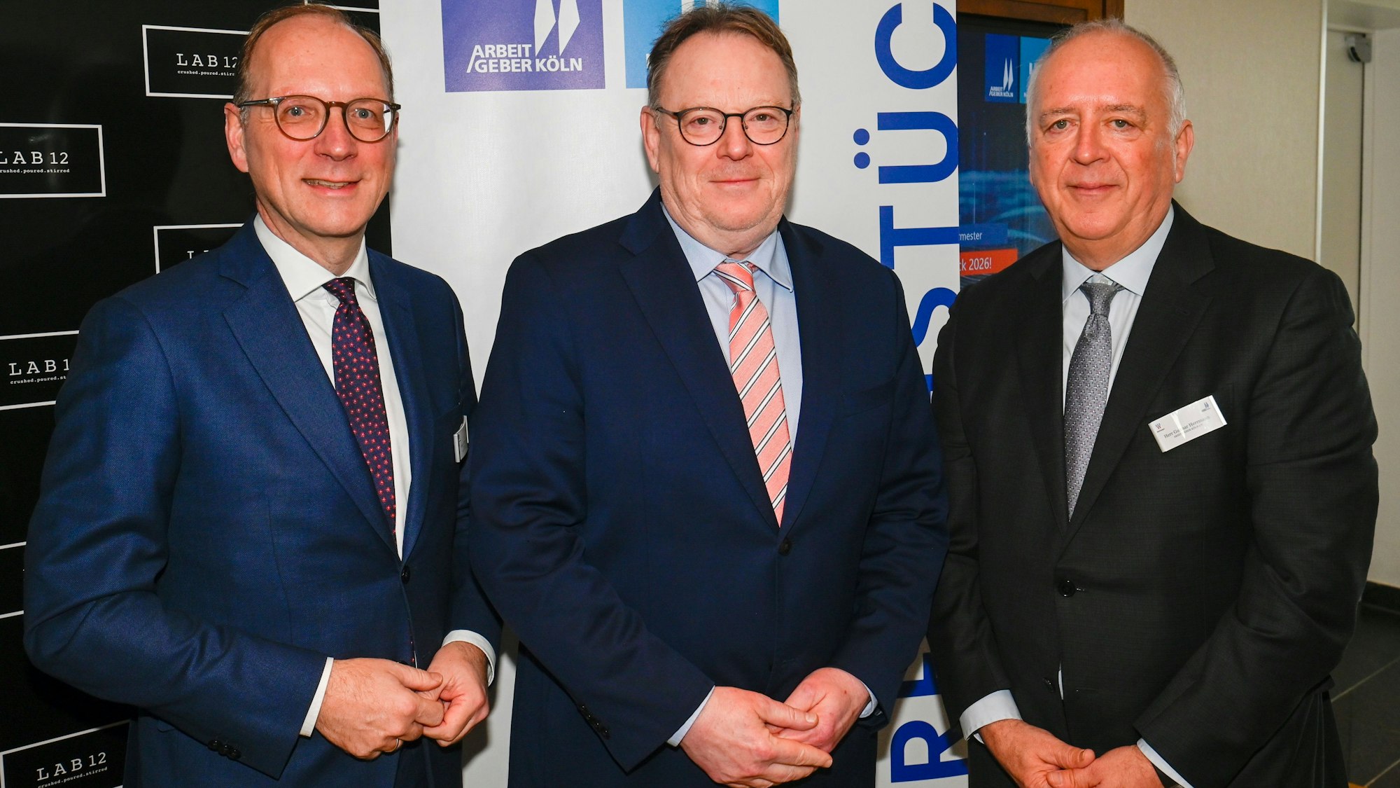 18.02.2026, Köln: Der Verein Arbeitgeber Köln und der Telekommunikationsanbieter Netcologne veranstalten ein Katerfrühstück. Foto: Uwe Weiser