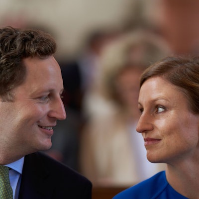 Georg Friedrich von Preußen,Ur-Ur-Enkel von Kaiser Wilhelm II., mit Ehefrau Sophie.