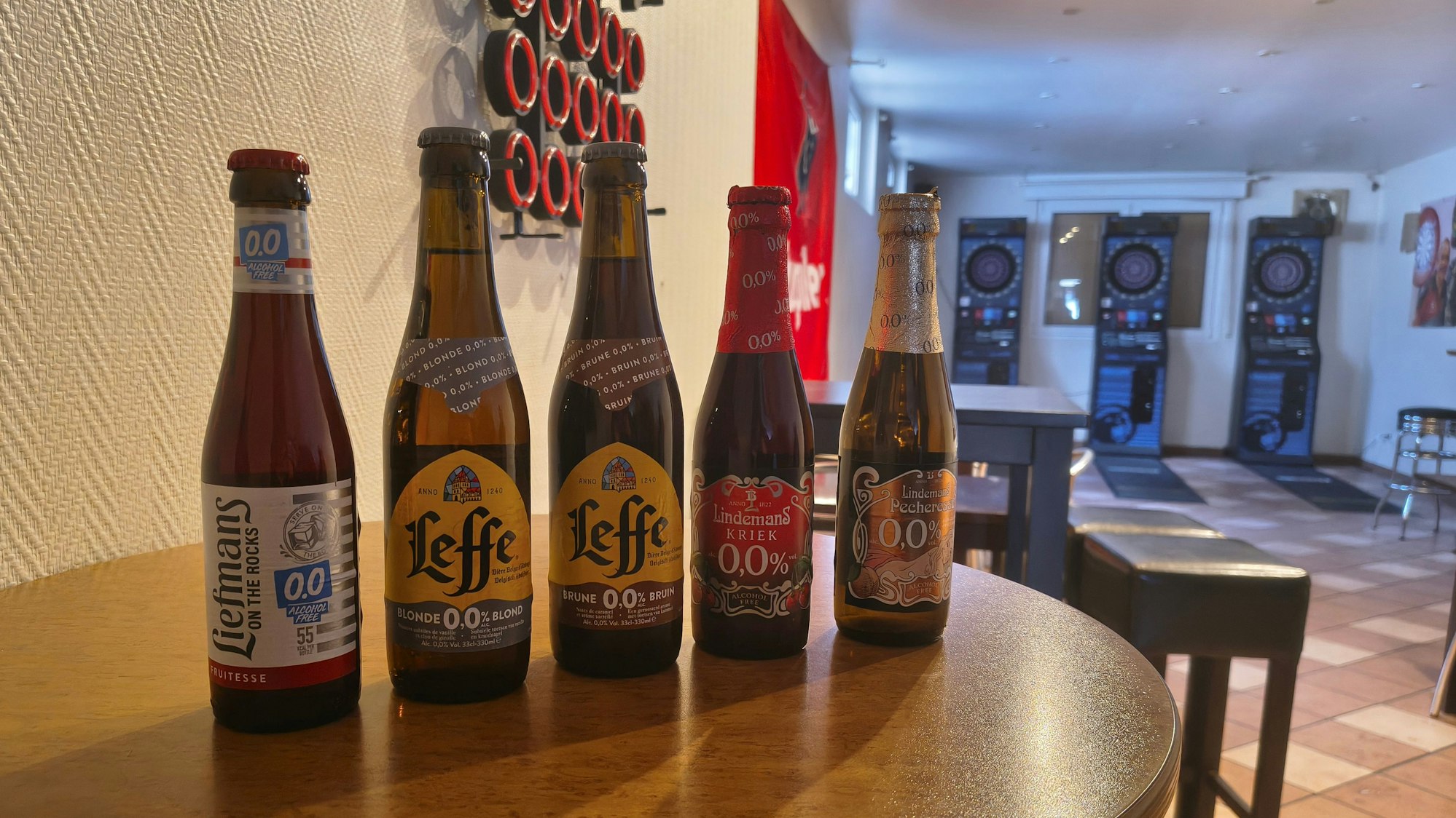 Alkoholfreie Belgische Biere in der Troisdorfer Jukebox