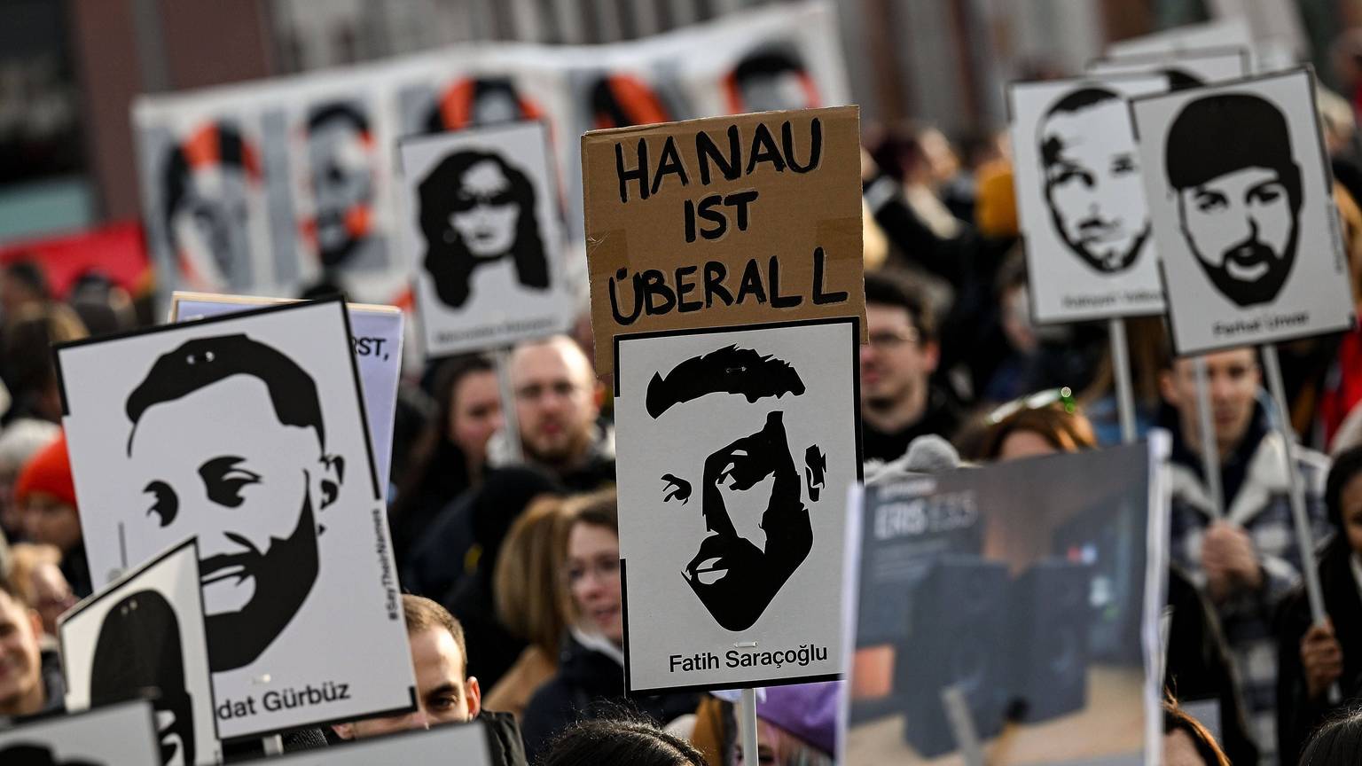 Gedenkveranstaltung für die Opfer von Hanau (Archivbild von 2023)