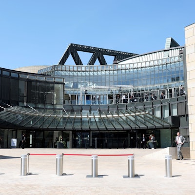 Außenansicht des Landtags Nordrhein-Westfalen.