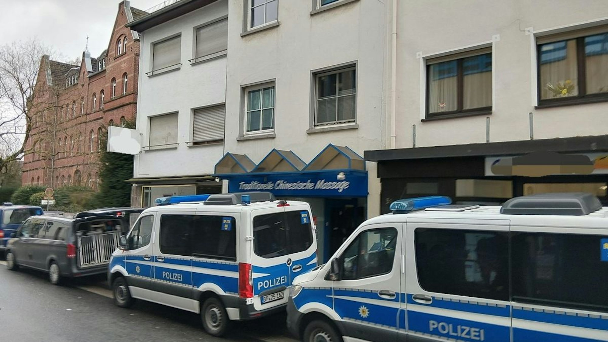 Bundespolizei-Einsatz gegen Menschenhandel und Schleuserei.
