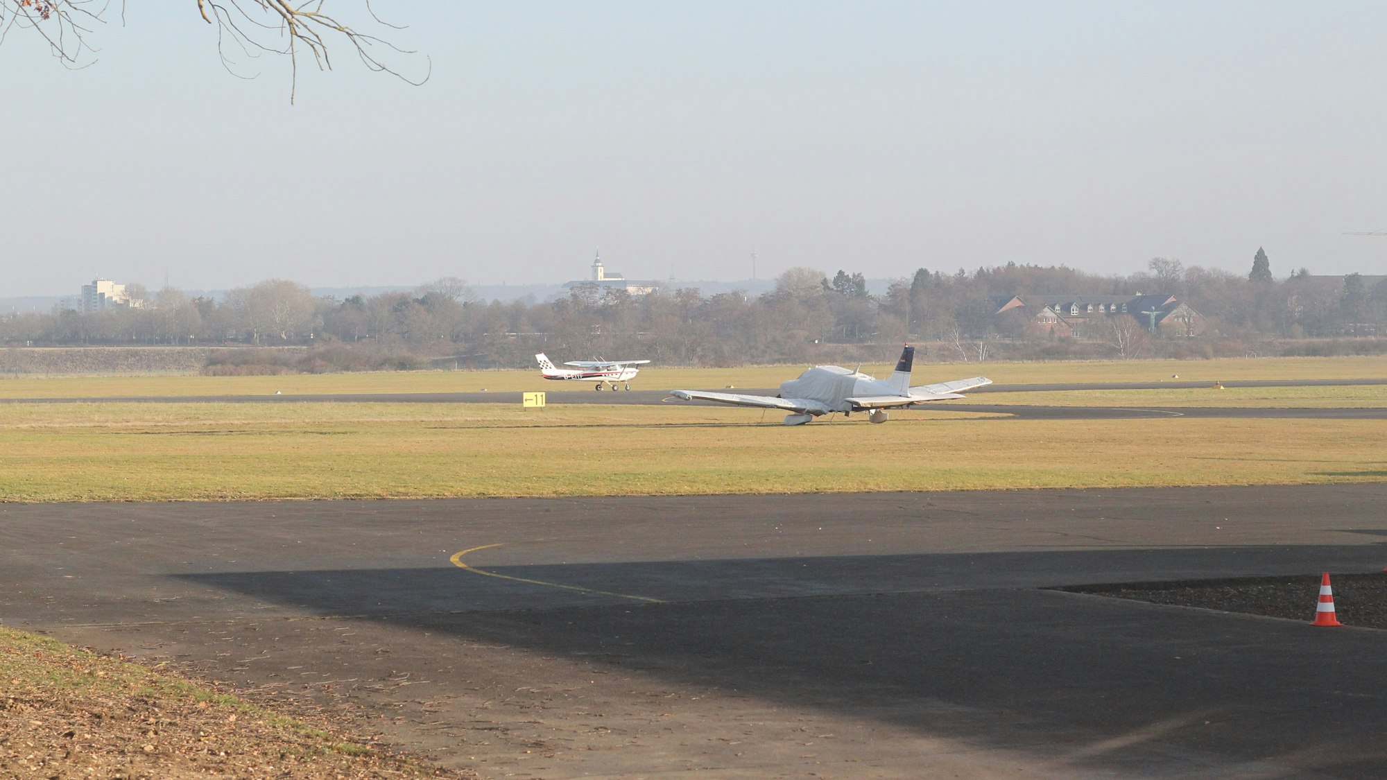 Der Flugplatz in Hangelar