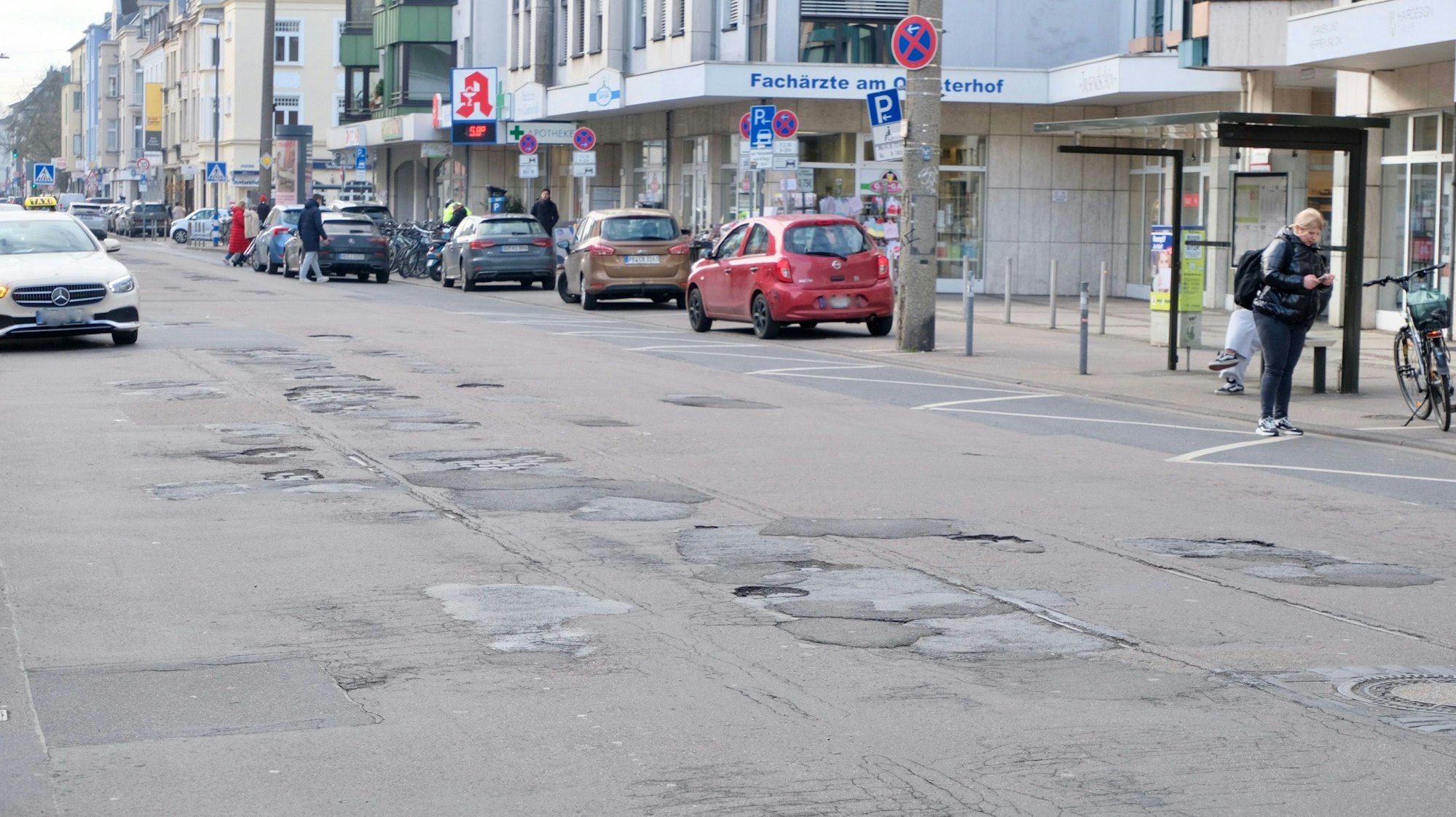 Blick auf eine Straße