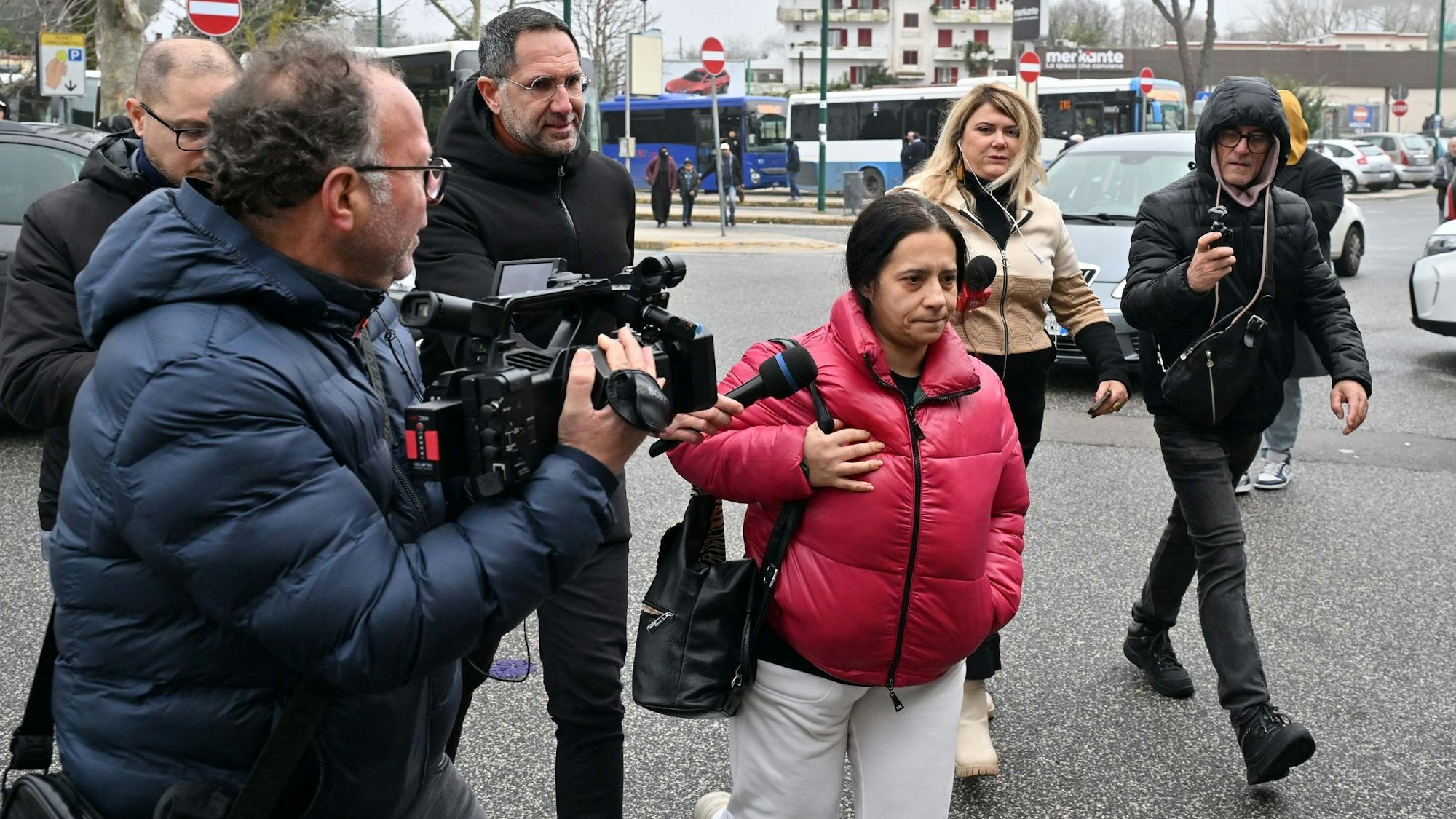 Die Mutter des Jungen, Patrizia Mercolino, war oft im Krankenhaus zu Besuch.
