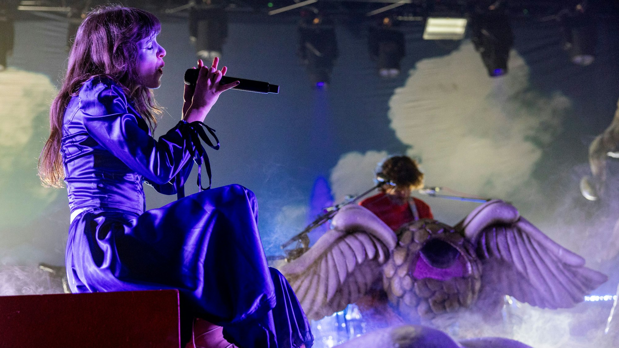 20.02.2026, Köln: Konzert des Elektropop-Duos Magdalena Bay, bestehend aus Mica Tennenbaum und Matthew Lewin, im Carlswerk Victoria.
Foto: Michael Bause