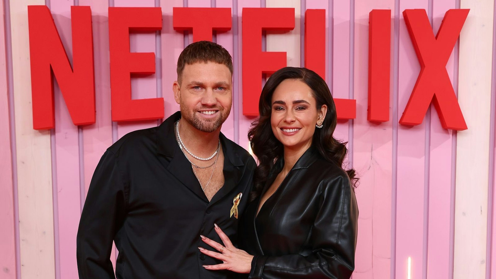 Konstantin und Jessica Streifling lernten sich bei einer Netflix-Show kennen. (Bild: 2025 Getty Images/Sebastian Reuter)