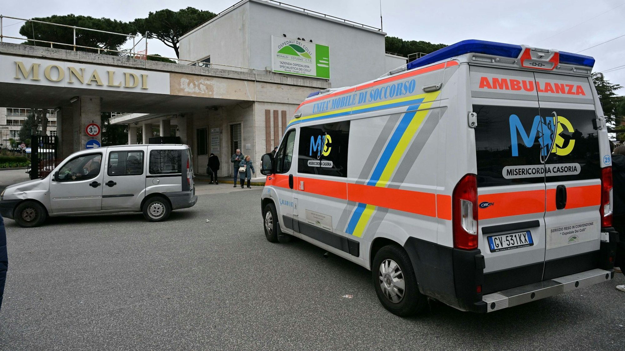 Der kleine Junge wurde in der Monaldi-Klinik von Neapel behandelt.