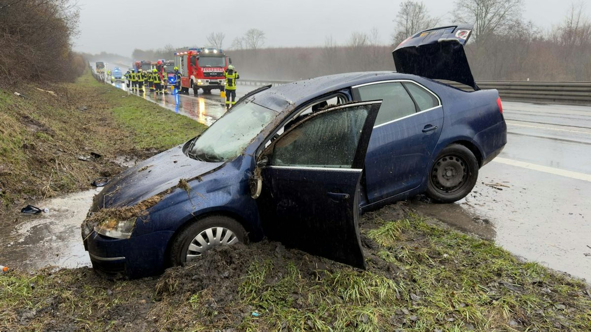 Zwei Unfälle auf der Autobahn A3 bei Königswinter.
