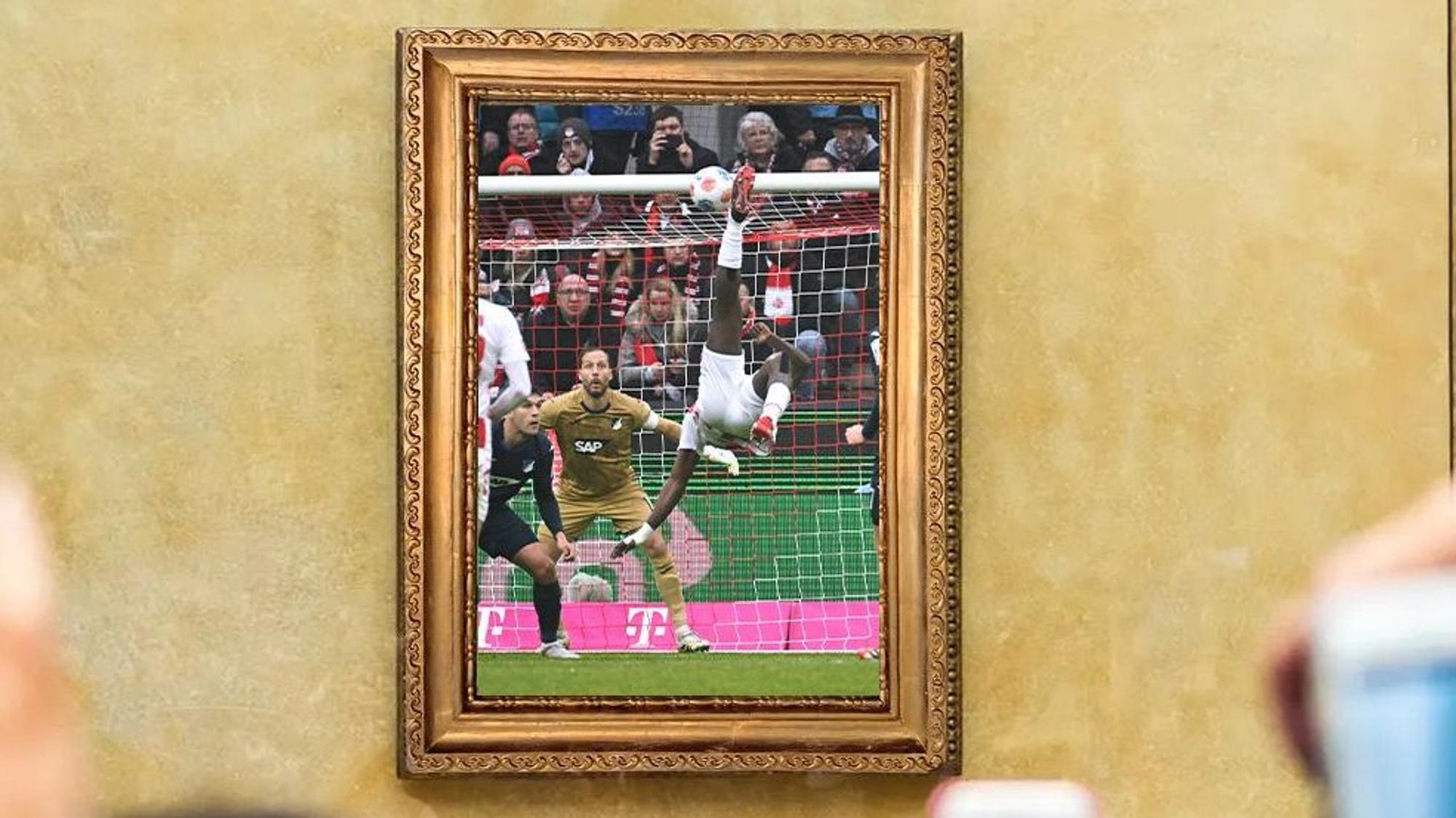 Der 1. FC Köln postete auf Instagram das Fallrückziehertor vo Rangnar Ache als Museumsstück.
"work of art"