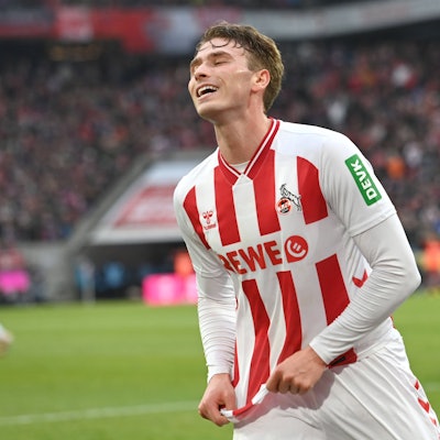 Sebastian Sebulonsen ärgert sich nach einer vergebenen Torchance.