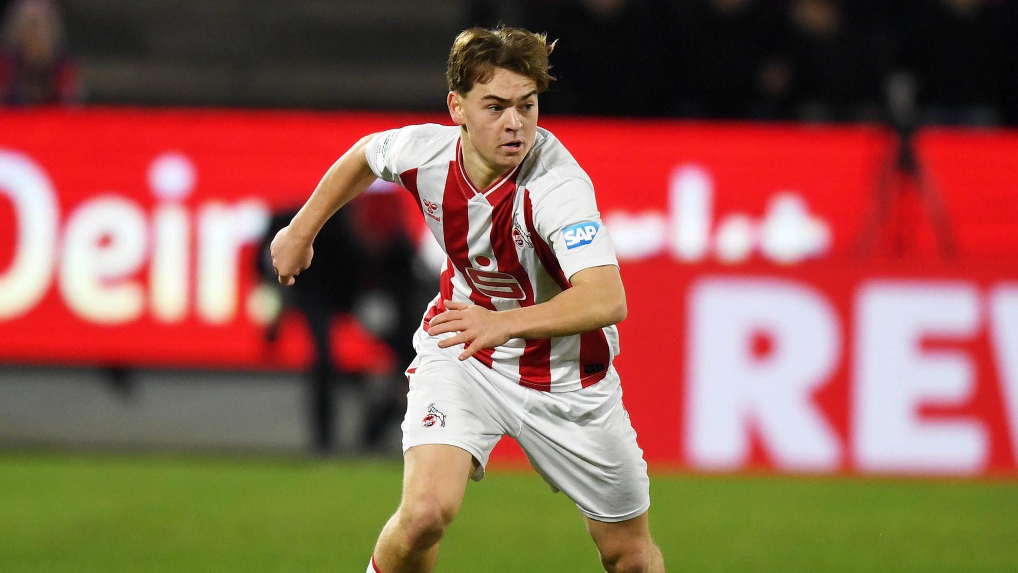 04.02.2026, xophax, Fussball , UEFA Youth League 2025/2026 , Round of 32, Stadion Köln Cologne - Germany. Benjamin Ley 1.FC Köln Koeln *** 04 02 2026, xophax, Football , UEFA Youth League 2025 2026 , Round of 32, Stadion Köln Cologne Germany Benjamin Ley 1 FC Köln Koeln
