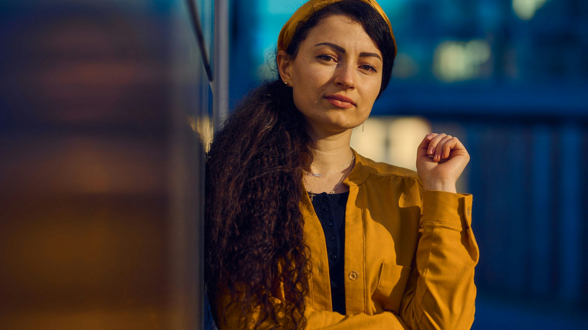 Aleksandra Tischenko im Porträt.