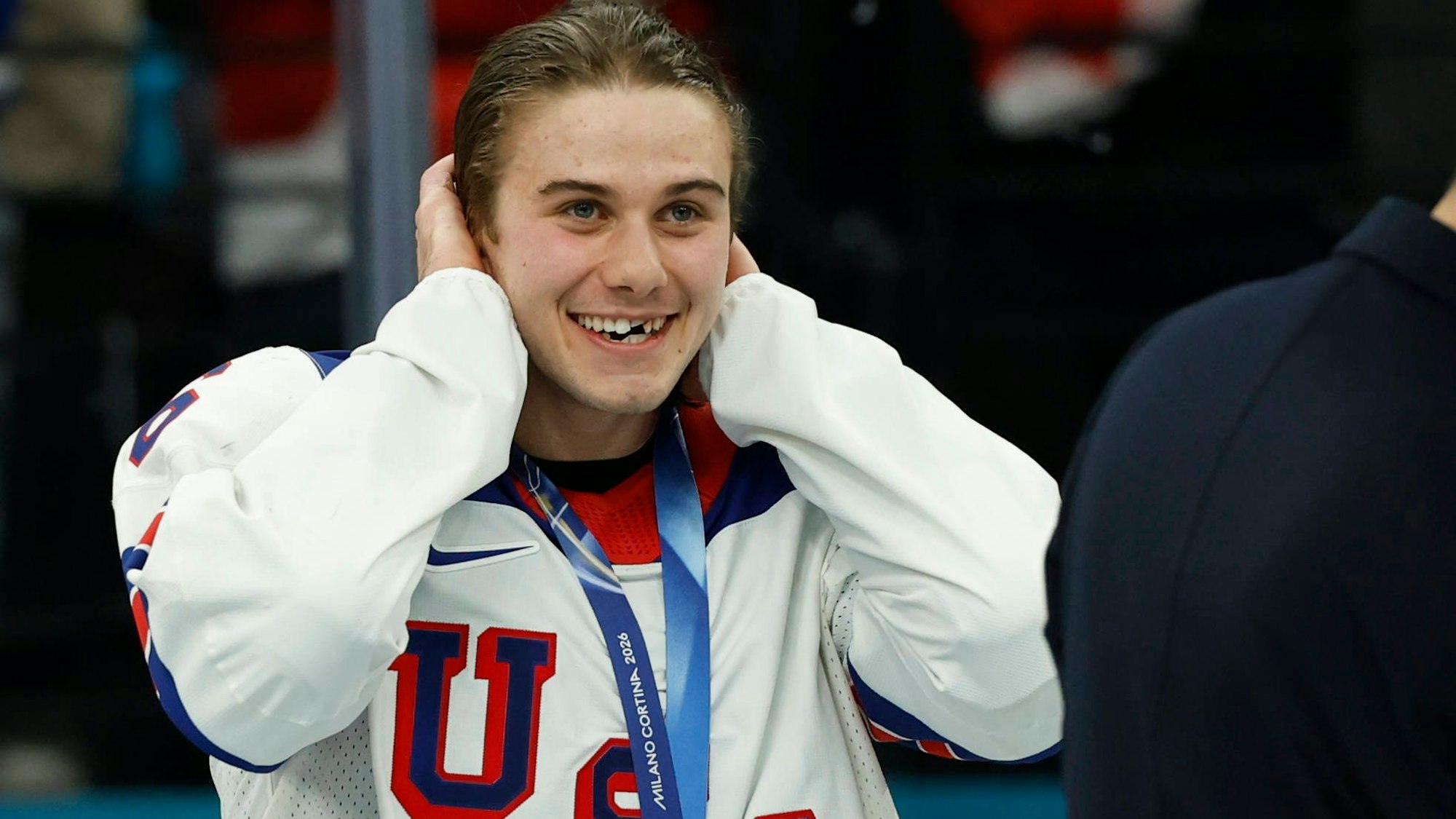 US-Eishockeyprofi Jack Hughes.