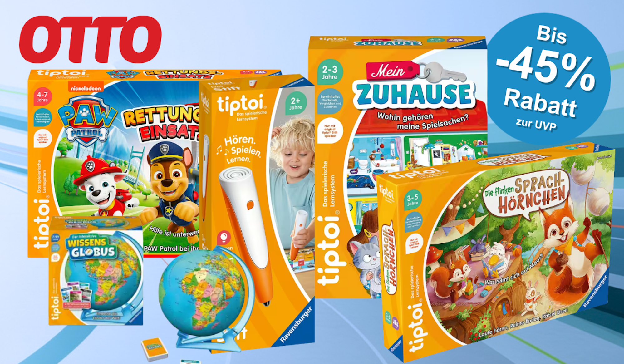 tiptoi® Mega Sale mit bis zu 45% Rabatt im OTTO Onlineshop