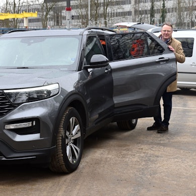 Der Dienstwagen von OB Torsten Burmester