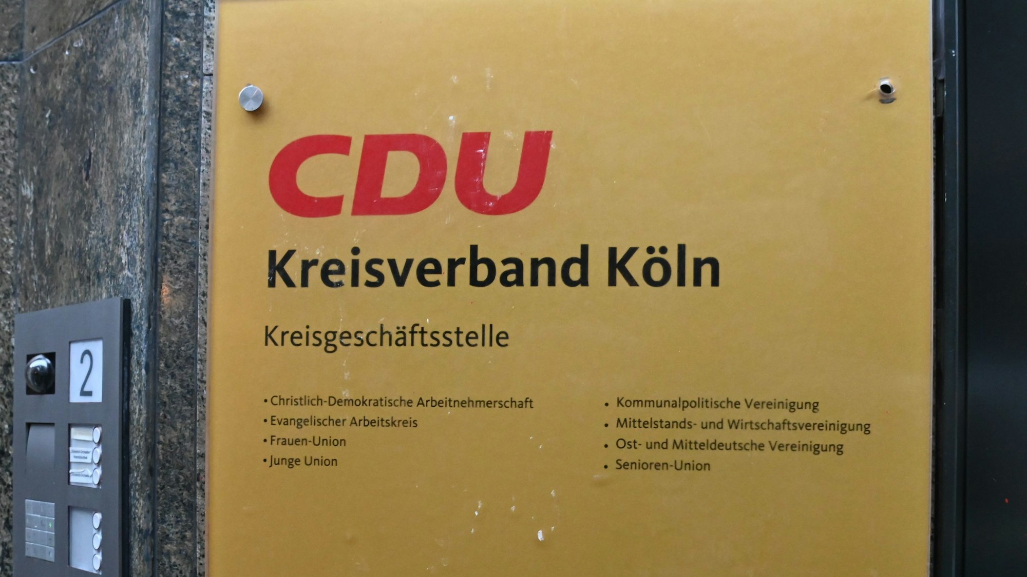 Die Kreisgeschäftsstelle der CDU