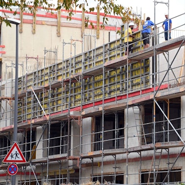 27.08.2025 Köln. Hier entsteht das neue GAG-Quartier am Ossendorfer Weg in Köln-Bickendorf. Foto: Alexander Schwaiger