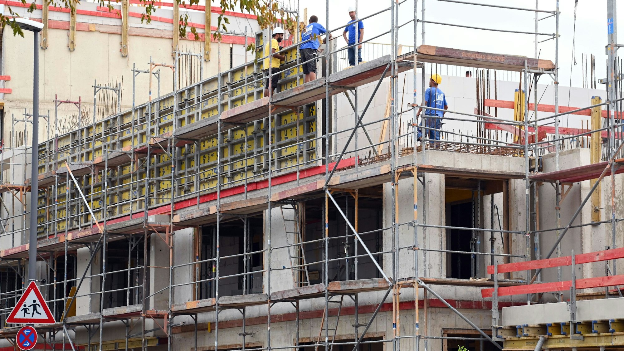 27.08.2025 Köln. Hier entsteht das neue GAG-Quartier am Ossendorfer Weg in Köln-Bickendorf. Foto: Alexander Schwaiger