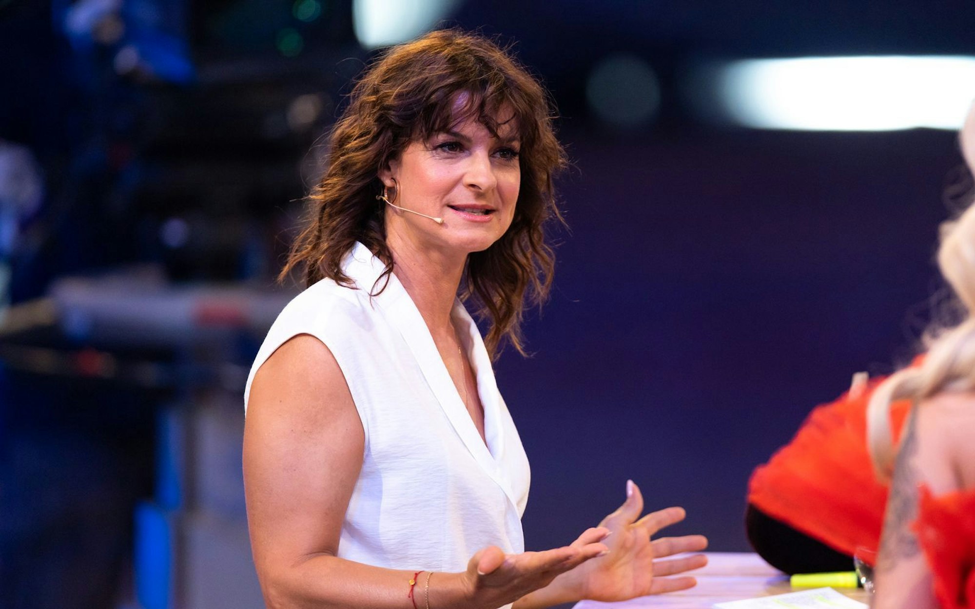 Moderatorin Marlene Lufen lässt sich nicht desillusionieren: „Ich glaube an das Leben und die Liebe.“ (Bild: 2020 Getty Images/Joshua Sammer)