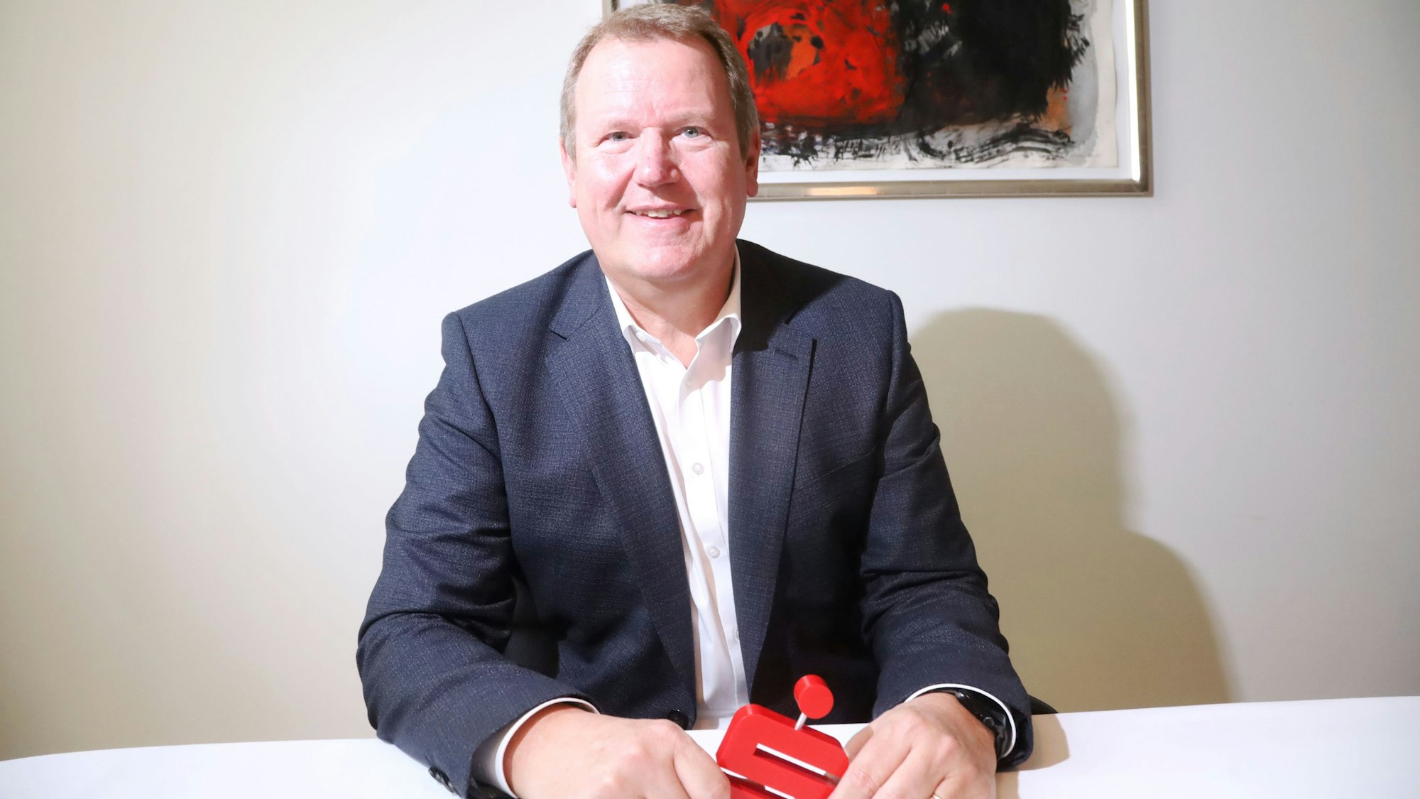 23.02.2026, Köln: Interview mit dem neuen Vorstandsvorsitzenden der Kreissparkasse Köln Thomas Pennartz Foto: Arton Krasniqi