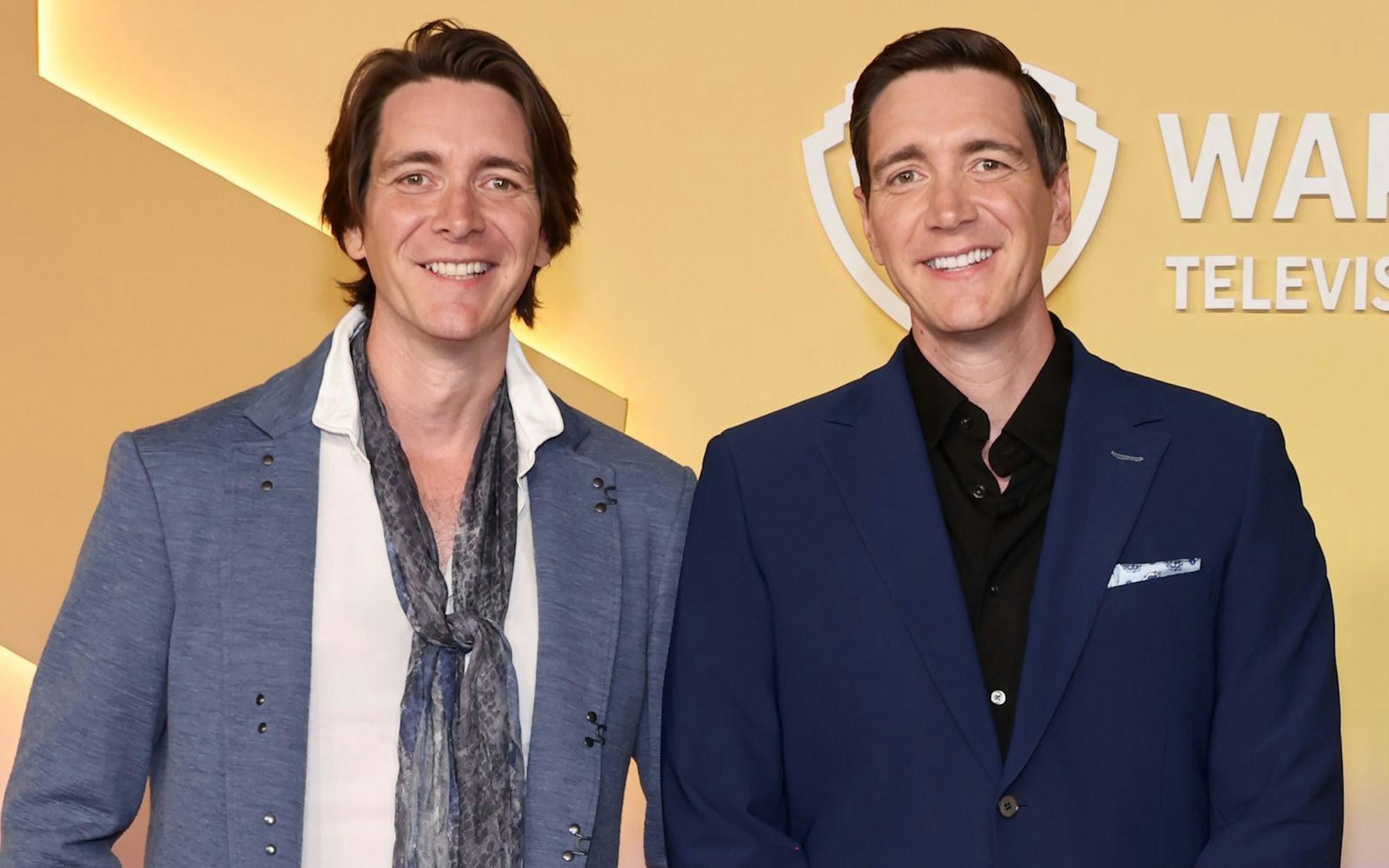 James and Oliver Phelps sind beide verheiratet. Oliver (rechts) ist Vater zweier Kinder, James hat noch keine Kinder. (Bild: 2024 Getty Images/Amy Sussman)
