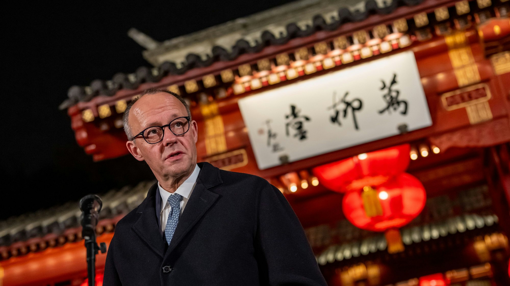Bundeskanzler Friedrich Merz (CDU) in Peking