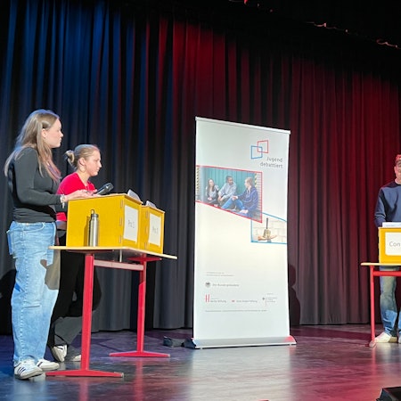 Regionalfinale von Jugend debattiert