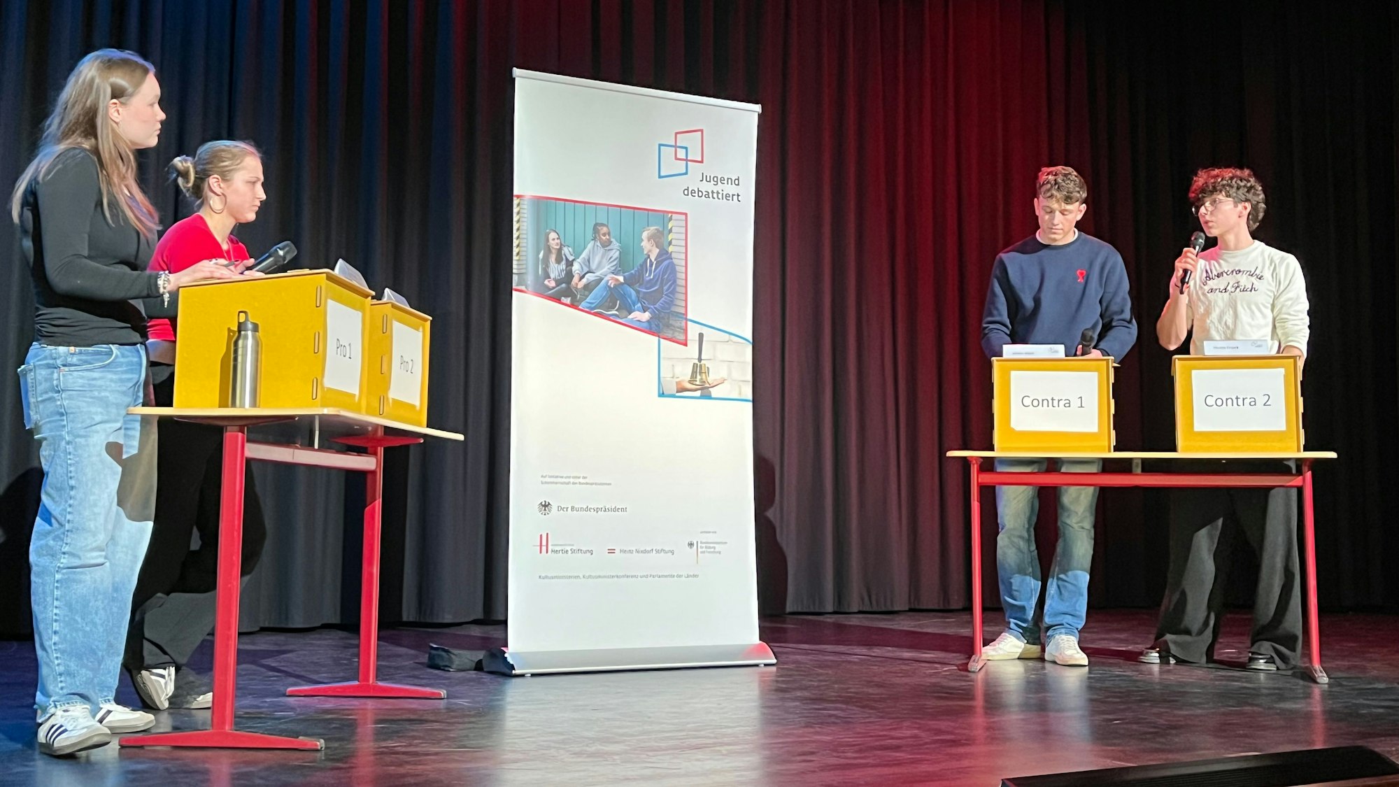 Regionalfinale von Jugend debattiert