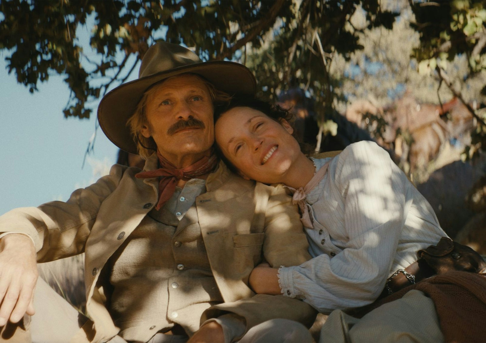 Gemeinsam mit Viggo Mortensen stand Krieps für den Western „The Dead Don't Hurt“ vor der Kamera. (Bild: Marcel Zyskind/Alamode Film)