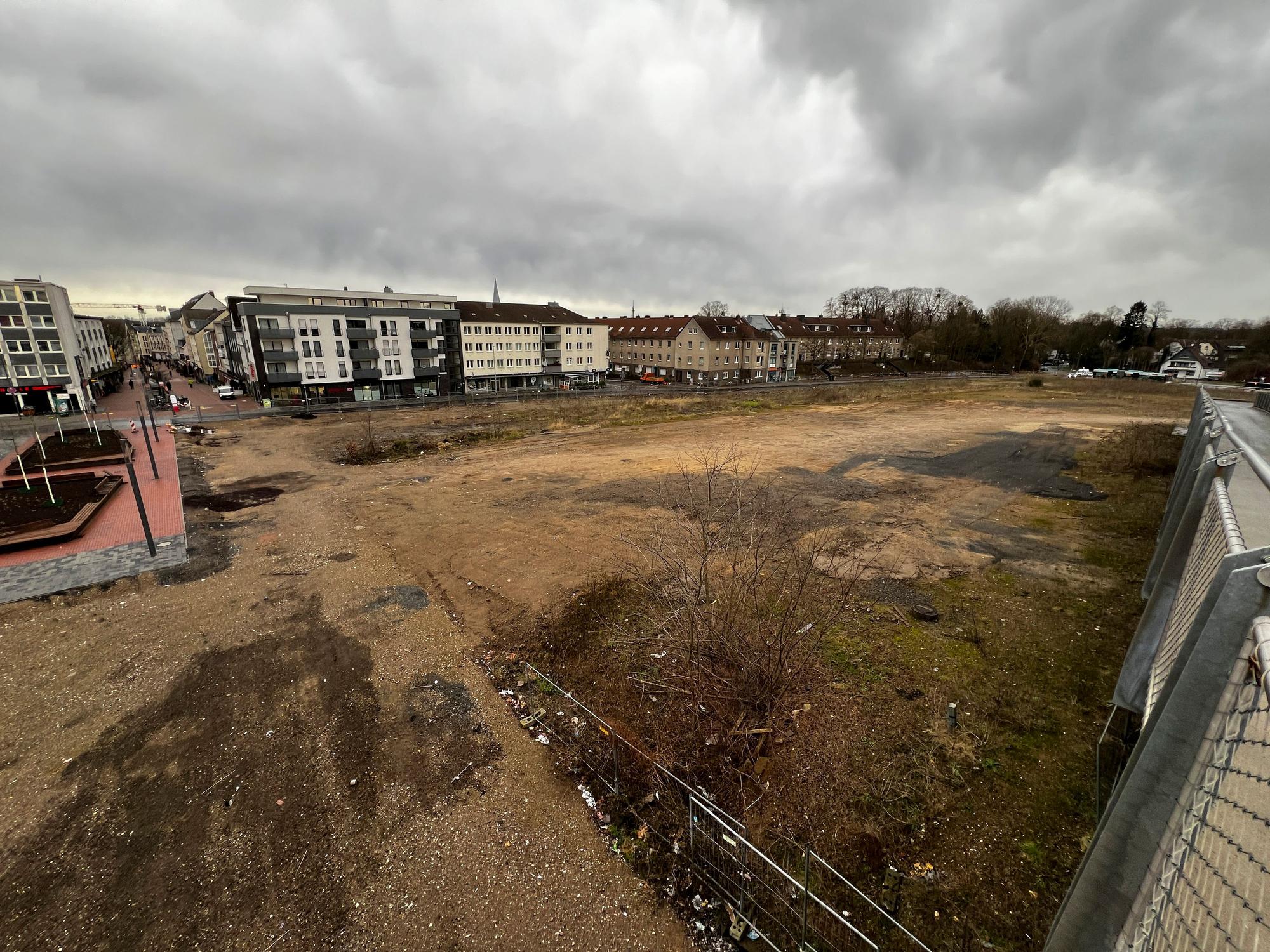 Bahnhofsquartier-Grundstück. Foto: Ralf Krieger