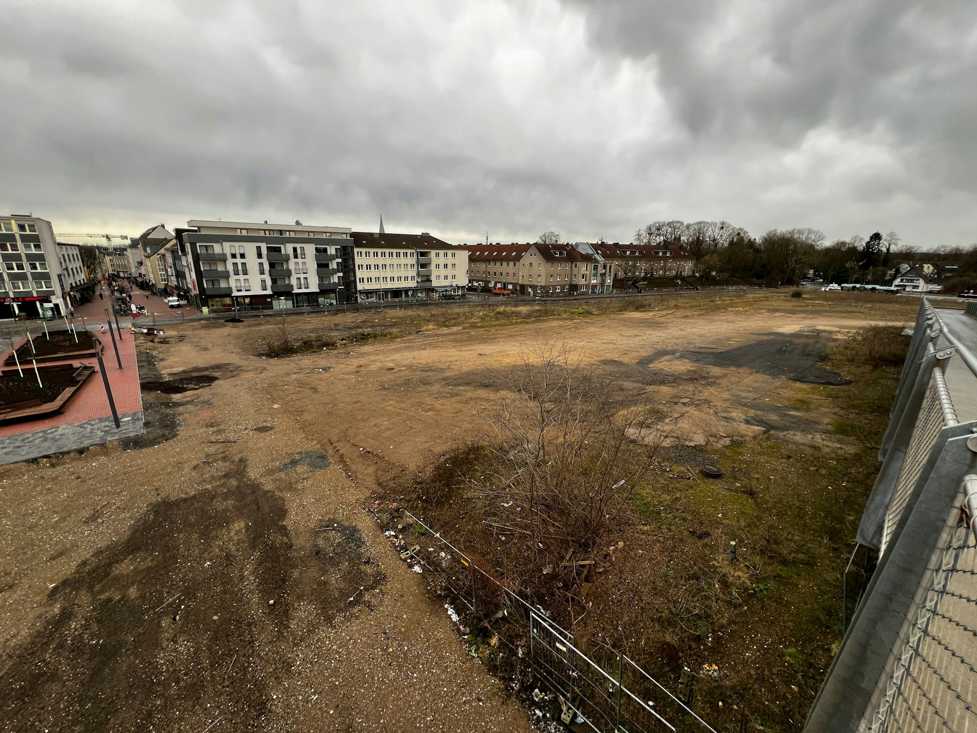 Bahnhofsquartier-Grundstück. Foto: Ralf Krieger