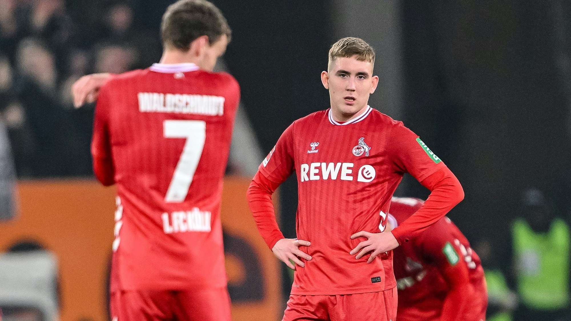 Kein guter Abend für Luca Waldschmidt (l.) und Isak Johannesson