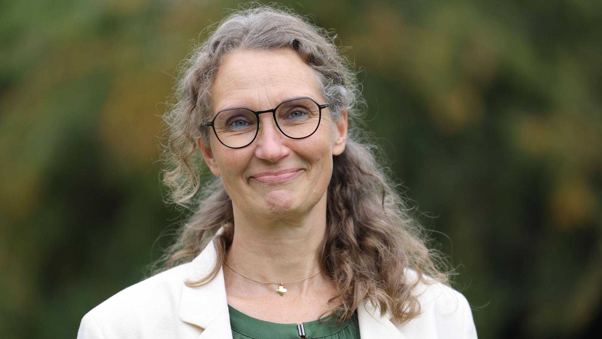 Antje Grothus fordert wirksame Maßnahmen gegen den Klimawandel.
